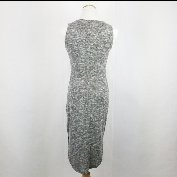 Grey 3/4 length dress - Picture 3 of 8